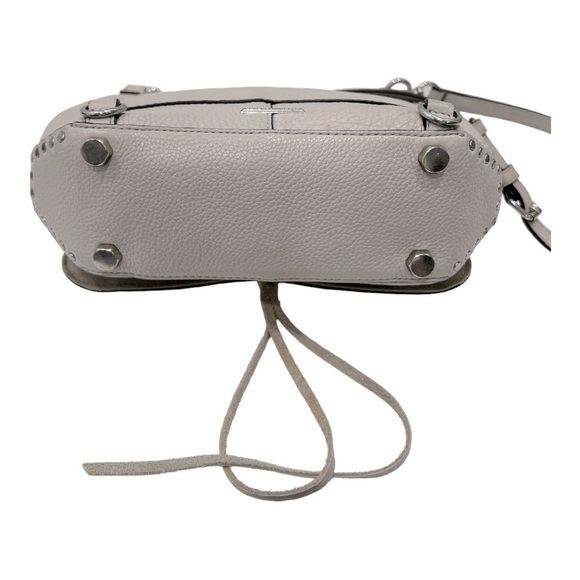 Rebecca Minkoff 'Darren' medium convertible leather backpack Grey - Picture 6 of 16